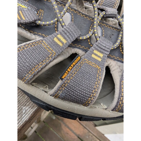 Keen Newport H2 Mens Sandals Size 8.5 Waterproof Slingback Hiking Shoes Gray Tan main image 8